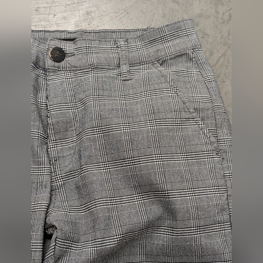 Fried Denim Plaid Pants
